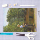 Papier Mousseline Boy Fishing par Lilla Cabot Perry (Artisanat)