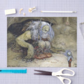 Papier Mousseline "Boy with Troll" de John Bauer (Artisanat)