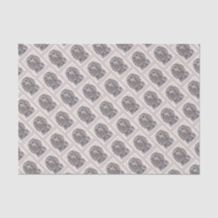 Papier Mousseline Boykin Spaniel Paining - Cute Original Dog Art