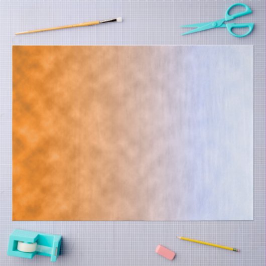 Papier Mousseline Braises dans le ciel (Artisanat)