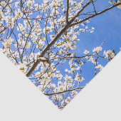 Papier Mousseline branche de floraison (Détail)