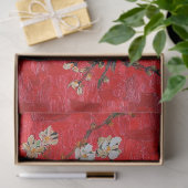 Papier Mousseline Branches d'Amandiers en fleurs, Van Gogh (Cadeau)