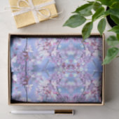 Papier Mousseline Branches de cerisier fleuri (Cadeau)