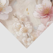 Papier Mousseline Branches de fleurs d'Apple (Détail)