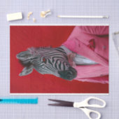 Papier Mousseline Brandon la Zèbre (Artisanat)