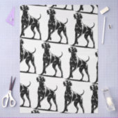 Papier Mousseline braque de Weimar  (Artisanat)