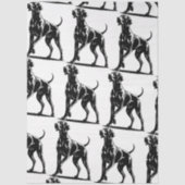 Papier Mousseline braque de Weimar  (Recto)