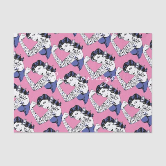 Papier Mousseline Bras de fille de tatouage vers le haut de (Recto)