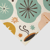 Papier Mousseline Brasserie de ferme : papier tissu de café rustique (Détail)