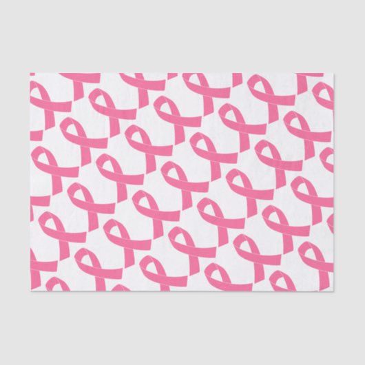 Papier Mousseline breast-cancer-ribbon (Recto)