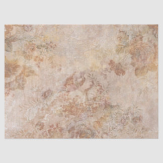 Papier Mousseline Breezes et Roses en crème