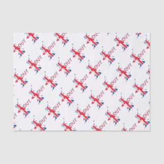 PAPIER MOUSSELINE BREXIT UNION JACK