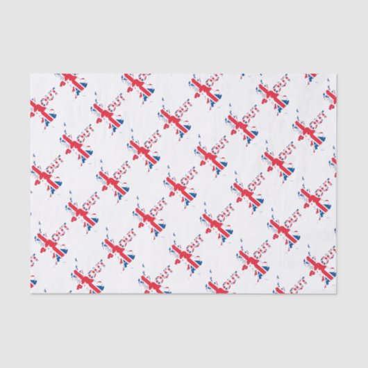PAPIER MOUSSELINE BREXIT UNION JACK (Recto)