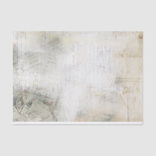 Papier Mousseline Brick vintage (Recto)