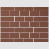 Papier Mousseline Brick Wall  (Recto)