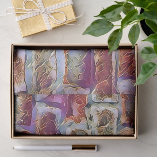 PAPIER MOUSSELINE BRICK WALL (Cadeau)