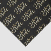 Papier Mousseline Bride Modern Parties scintillant Texte Motif sans  (Détail)