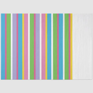 Papier Mousseline Bright Color Strips NAME Modern Summer Fun Hip