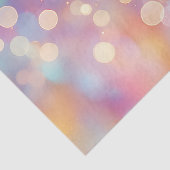 Papier Mousseline Bright coloré, bokeh pastel, étincelles floues (Détail)