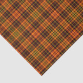 Papier Mousseline Bright Fall Plaid (Détail)