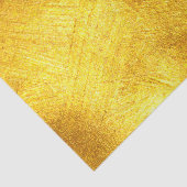 Papier Mousseline Bright Gold Peinture Strots Tissu Papier (Détail)