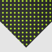Papier Mousseline Bright Green Star Pattern (Détail)
