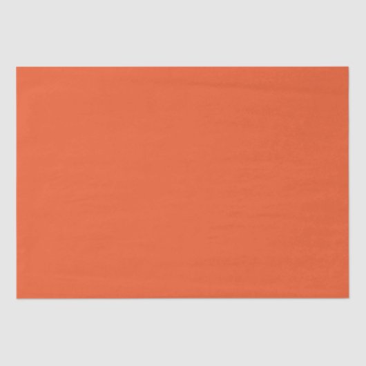 Papier Mousseline Bright Orange Minimalist Solid Background (Recto)