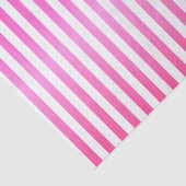 Papier Mousseline Bright Pink and White Strips (Détail)