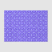 Papier Mousseline Bright Purple Filigree Pattern (Recto)