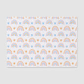 Papier Mousseline Bright Rainbow Decoupage (Recto)