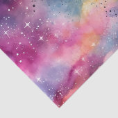 Papier Mousseline Bright Starry Night Decoupage Crafting (Détail)