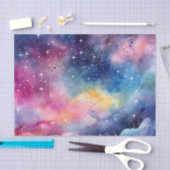 Papier Mousseline Bright Starry Night Decoupage Crafting (Artisanat)