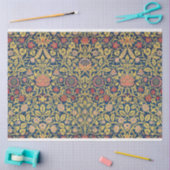 Papier Mousseline Bright Violet and Columbine (par William Morris) (Artisanat)