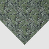 Papier Mousseline Brindilles vertes congelées (Détail)