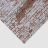 Papier Mousseline Briques peintes (Détail)