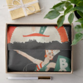 Papier Mousseline Broadway NYC Great Gatsby Art (Cadeau)