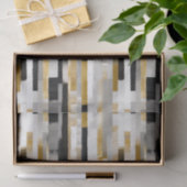 Papier Mousseline Brochures Bond en briques Motif géométrique (Cadeau)