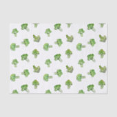 Papier Mousseline Brocoli - Parcellier - Ouvert (Recto)