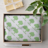 Papier Mousseline Brocoli végétalien (Cadeau)