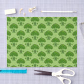 Papier Mousseline Brocoli vert heureux (Artisanat)