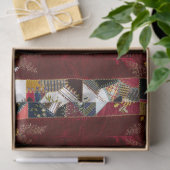 Papier Mousseline Broderie florale de Patchwork Quilt 1870 (Cadeau)