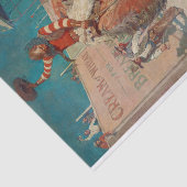 Papier Mousseline Bronco Buster par Newell Convers Wyeth (Détail)