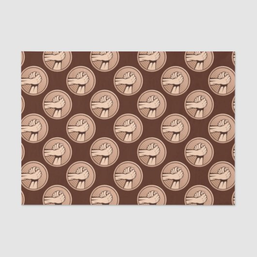 Papier Mousseline Bronze (Recto)