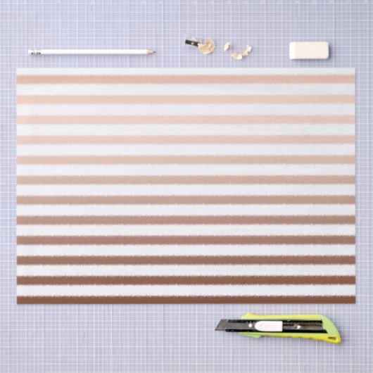 Papier Mousseline Bronze Or Grandes Ombres (Artisanat)