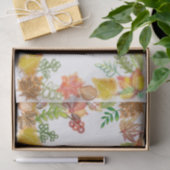 Papier Mousseline Brosse de feuillage d'automne pour Thanksgiving (Cadeau)