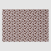 Papier Mousseline Brown Cow Print Tissue Paper (Recto)