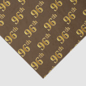 Papier Mousseline Brown, Faux Gold 96e (96e) (Détail)