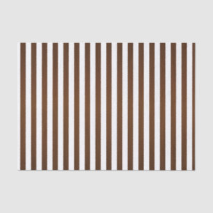 Papier Mousseline Brown foncé et blanc