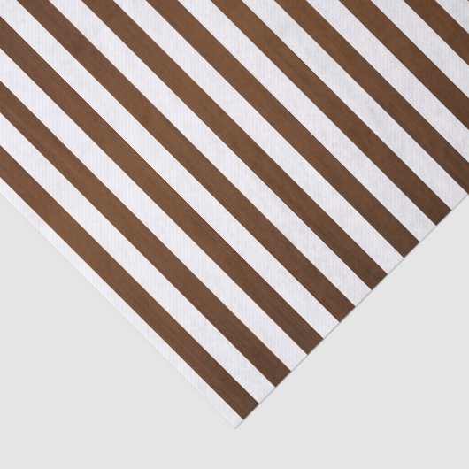 Papier Mousseline Brown foncé et blanc (Détail)