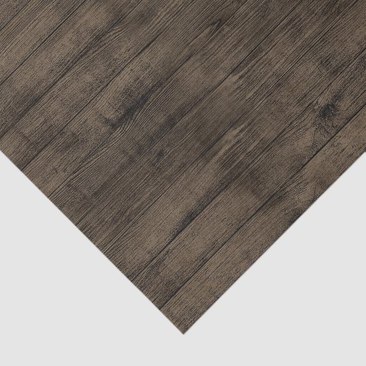 Papier Mousseline Brown foncé Grange en bois (Détail)